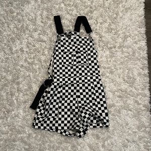 Hot topic emo checkered jumper